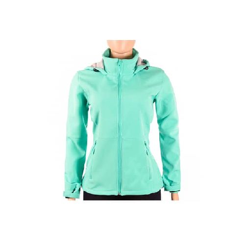 Campera De Neopreno Dama Abrigo Ae Verde Agua - MundoTrabajo