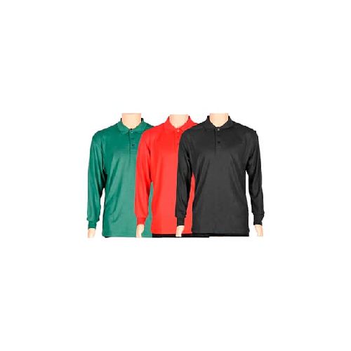 Remera Polo Manga Larga Hombre Pack X3 - MundoTrabajo