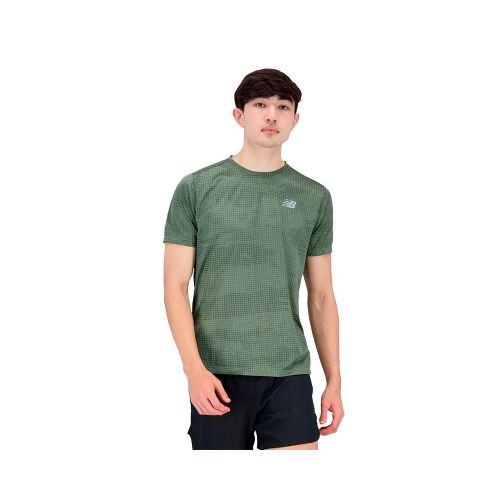 Remera New Balance Impact Run - Verde — Fitpoint