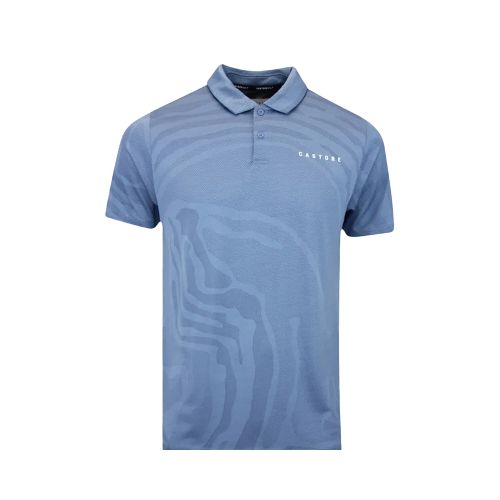 Remera Castore Polo Engineered Kint - Azul — Fitpoint