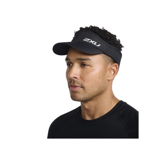 Gorro 2XU Run Visor - Negro — Fitpoint