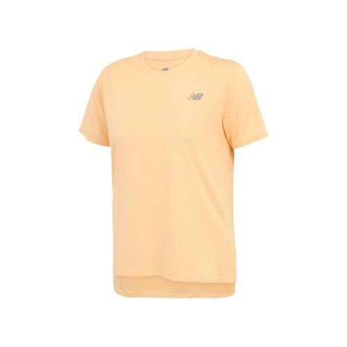 Remera New Balance Short Sleeve - Naranja — Fitpoint