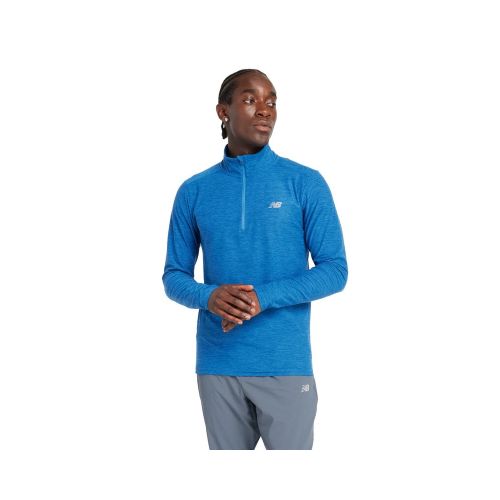 Buzo New Balance Space Dye 1/4 Zip - Azul — Fitpoint