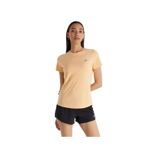 Remera New Balance Slim - Naranja — Fitpoint