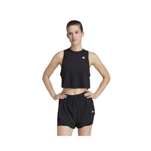 Musculosa Adidas Train Essentials Boxy Workout - Negro — Fitpoint