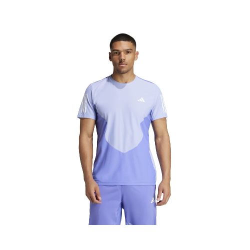 Remera Adidas Own The Run Colorblock AEROREADY - Azul — Fitpoint