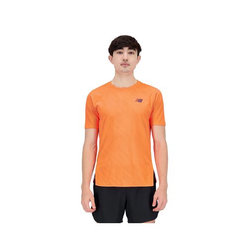 Remera New Balance Q Speed - Naranja — Fitpoint