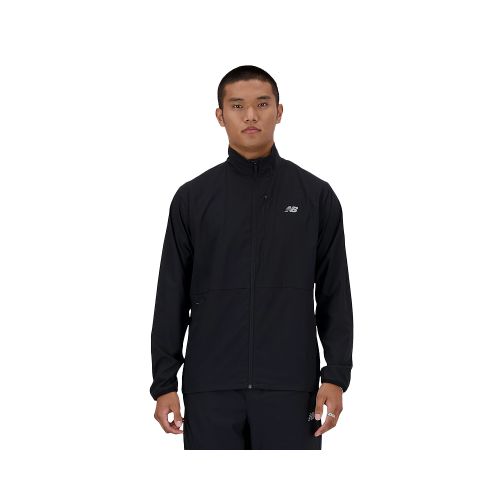 Campera New Balance Athetics Stretch Woven - Negro — Fitpoint