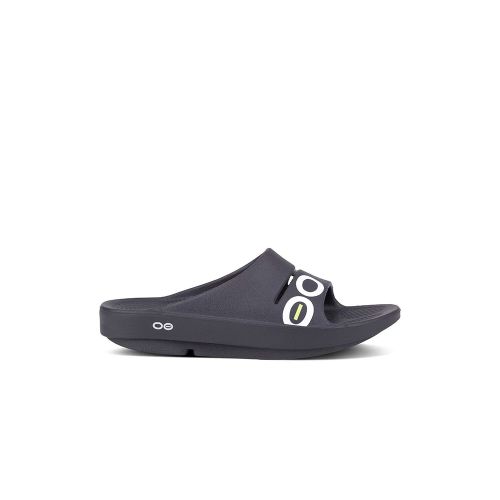 Sandalias OOFOS OOahh Sport - Negro — Fitpoint