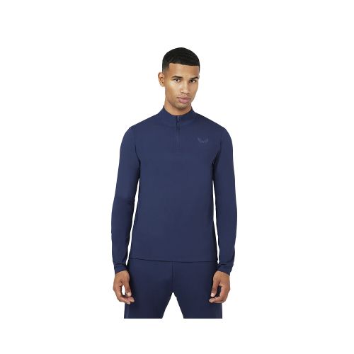 Remera Castore Metatek Core 1/4 Zip - Azul — Fitpoint