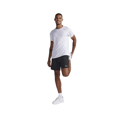 Remera 2XU Aero Tee - Blanco — Fitpoint