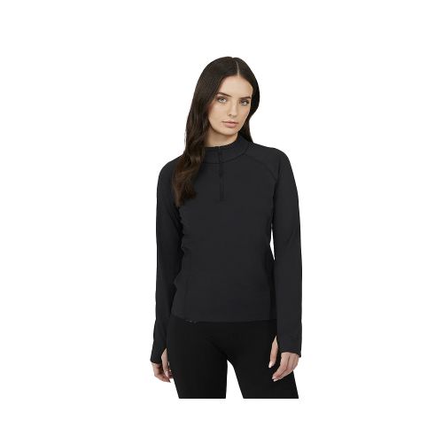 Remera Castore Core Metatek 1/4 Zip - Negro — Fitpoint