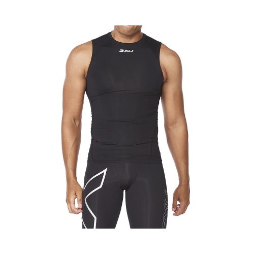 Musculosa 2XU Core Compression Sleeveless - Negro — Fitpoint