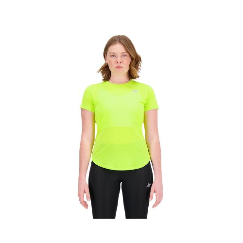 Remera New Balance Accelerate Short Sleeve Top - Verde — Fitpoint