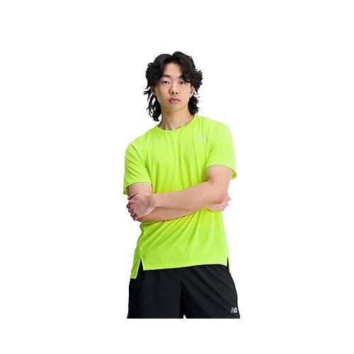 Remera New Balance Accelerate Sleeve - Verde — Fitpoint