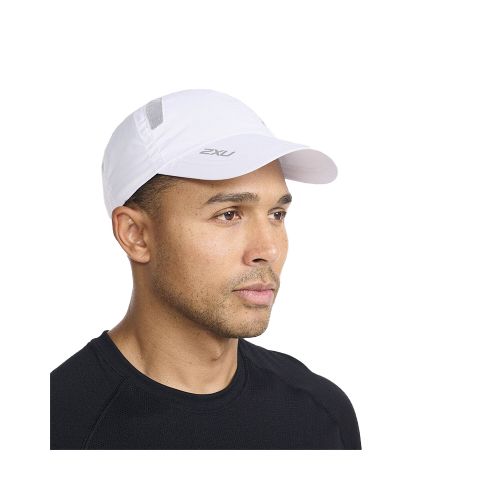 Gorro 2XU Run Cap - Blanco — Fitpoint