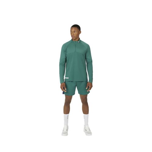 Remera Castore Performance Zip 1/4 - Verde — Fitpoint