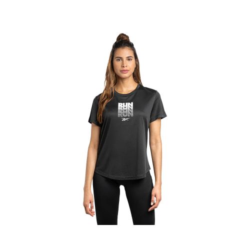 Remera Reebok Running SpeedWick - Negro — Fitpoint