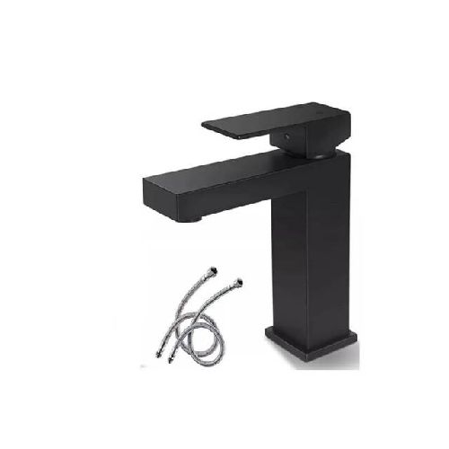 Canilla OWEN Monocomando Baño en Ac.Inox - Negro