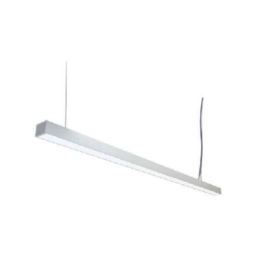 Plafon Led Barra Colgante 24w - Tubo De Techo Blanco