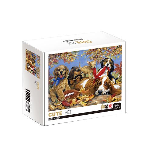 Puzzle Cachorros 1000pcs 23x19cm — Todo Acá Mejores Precios