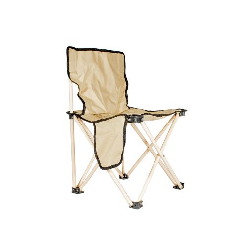 Silla plegable de camping lona y metal negro y natural - Silla Plegable De Camping Lona Y Metal Negro Y Natural — Todo Acá Mejores Precios