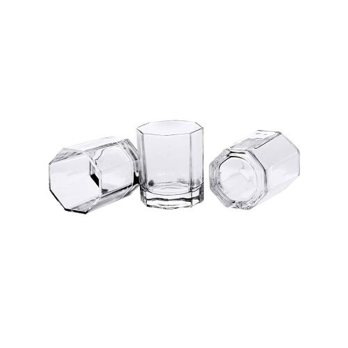 Vaso Vidrio base pesada 6.7*8CM/165ML - Vaso Vidrio Base Pesada 6.7*8cm/165ml — Todo Acá Mejores Precios