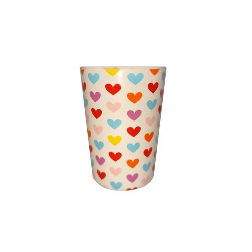 Outlet Vaso de melamina diseño corazones - Outlet Vaso De Melamina Diseño Corazones — Todo Acá Mejores Precios