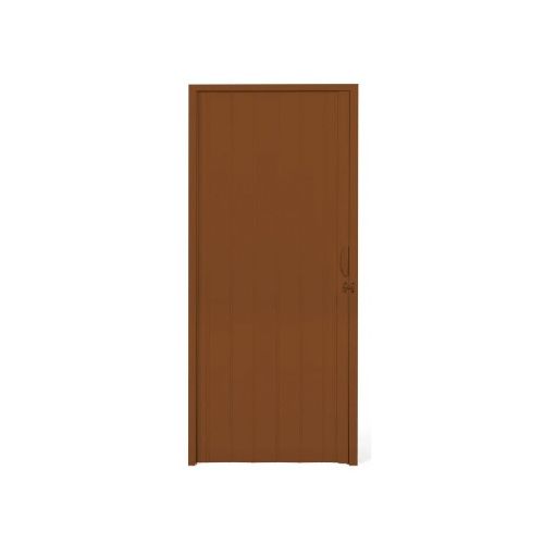 PUERTA PLEGABLE PVC 80 X 2.10 - CAOBA