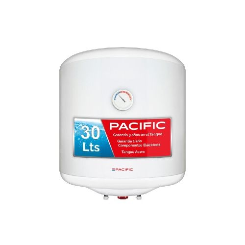 TERMOTANQUE ACERO 30 LTS PACIFIC - PUNKTAL VM 30 N4