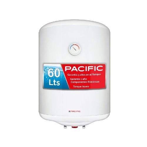 TERMOTANQUE ACERO 60 LTS PACIFIC - PUNKTAL VM 60 N4