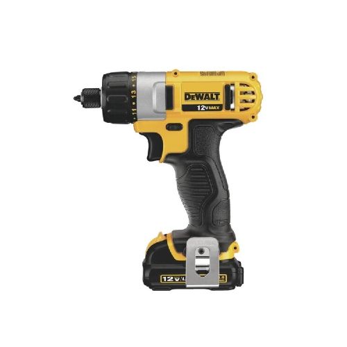 ATORNILLADOR HEX 1/4 ION-LITIO 12V CON TORQUE DCF610S2 - DEWALT