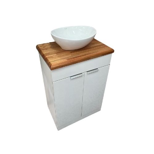 MUEBLE DE BAÑO 60 CM MESADA DE FINGER SIN BACHA - GRECIA