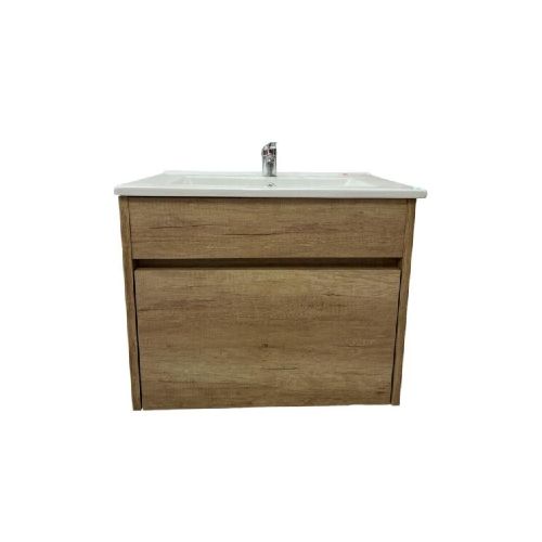 MUEBLE DE BAÑO SUSPENDIDO 60 CM ROMA NATURAL