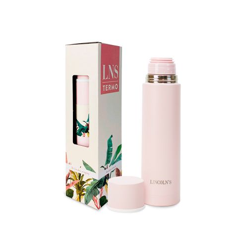 TERMO KIRIBATI 750 ML - ROSA PASTEL