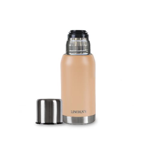 TERMO 750 ml CERBERUS - CORAL PASTEL_