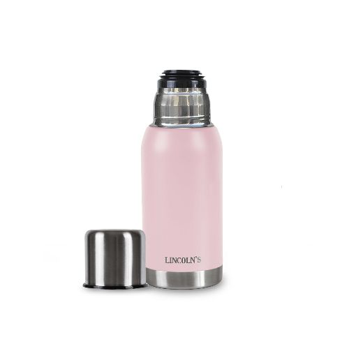 TERMO 750 ml CERBERUS - ROSA PASTEL_