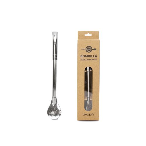 BOMBILLA BOCA ANCHA - ACERO INOXIDABLE