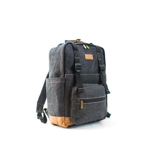 MATERA MOCHILA LANIN - CANVAS HUMO