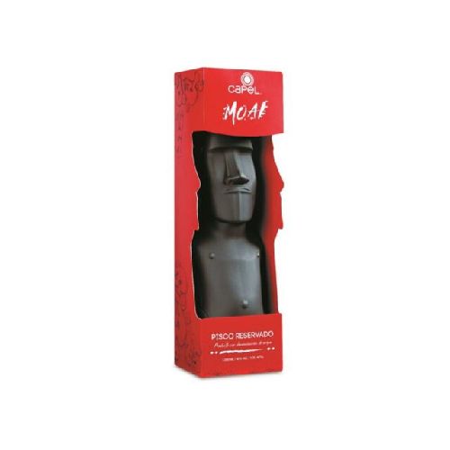 Pisco Capel Reservado MOAI 40º 1 Litro 750ml