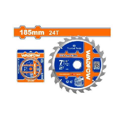 Disco de corte para madera 185 mm Wadfow