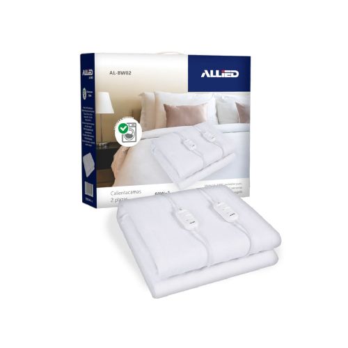 Calienta cama lavable 2 plazas Allied