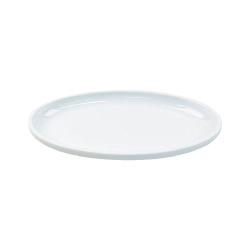 Plato de melamina 25 x 15 cm blanco Just Home Collection