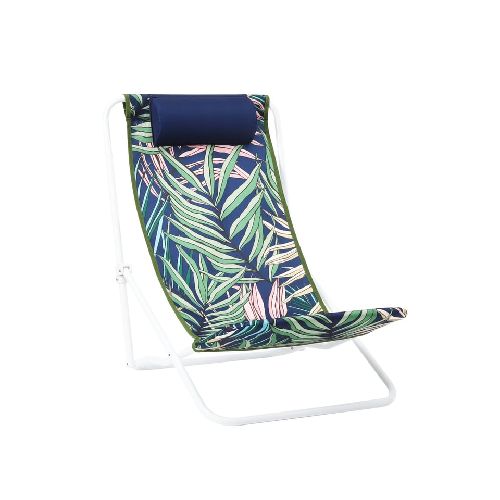 Silla de playa plegable con almohada KLIMBER