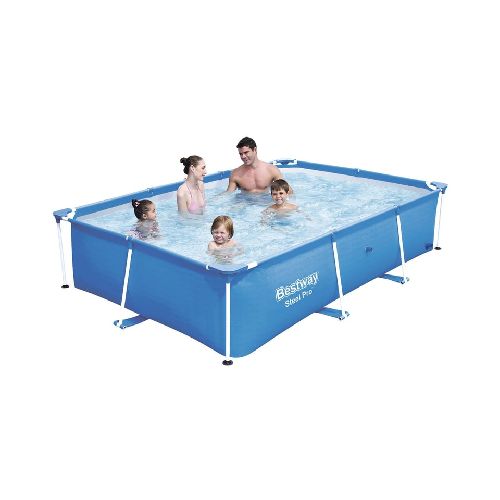 Piscina estructural rectangular 259 x 170 x 61 cm 2.300 L Bestway