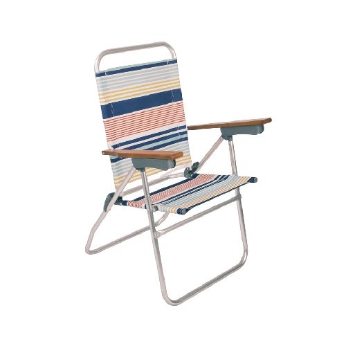 Silla de playa plegable de aluminio KLIMBER