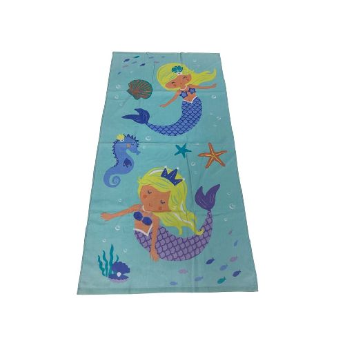 Toalla de baño Niña Sirena 60 x 120 cm multicolor Just Home Collection