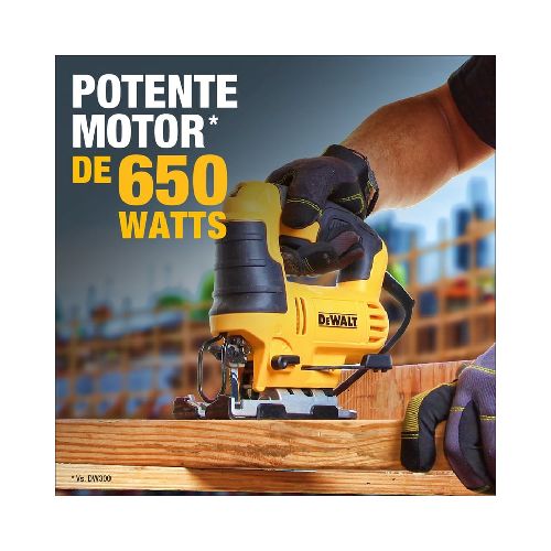 Sierra caladora eléctrica 650 W DEWALT