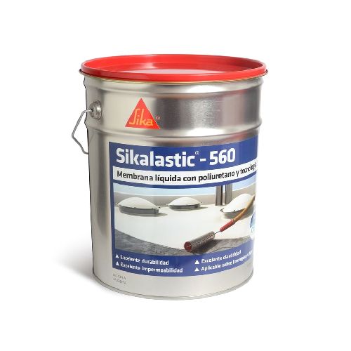 Membrana líquida con poliuretano Sikalastic-560 blanco 20 kg Sika