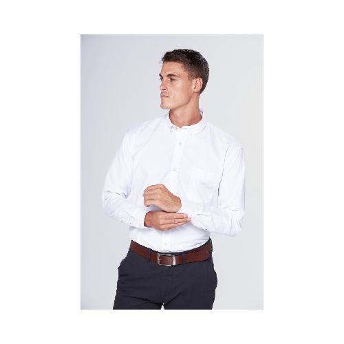 CAMISA OXFORD - Blanco